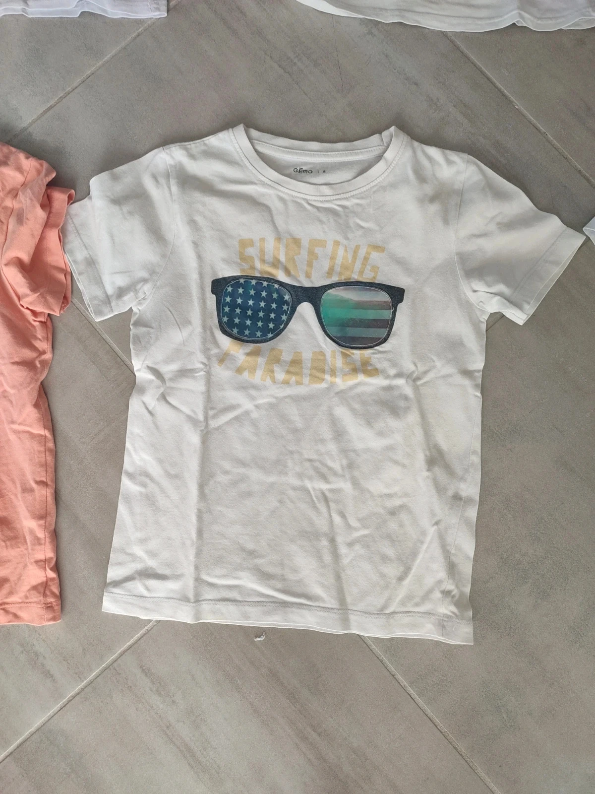 Lot de 8 camisetas de manga corta para niño de 8 años – photo 3